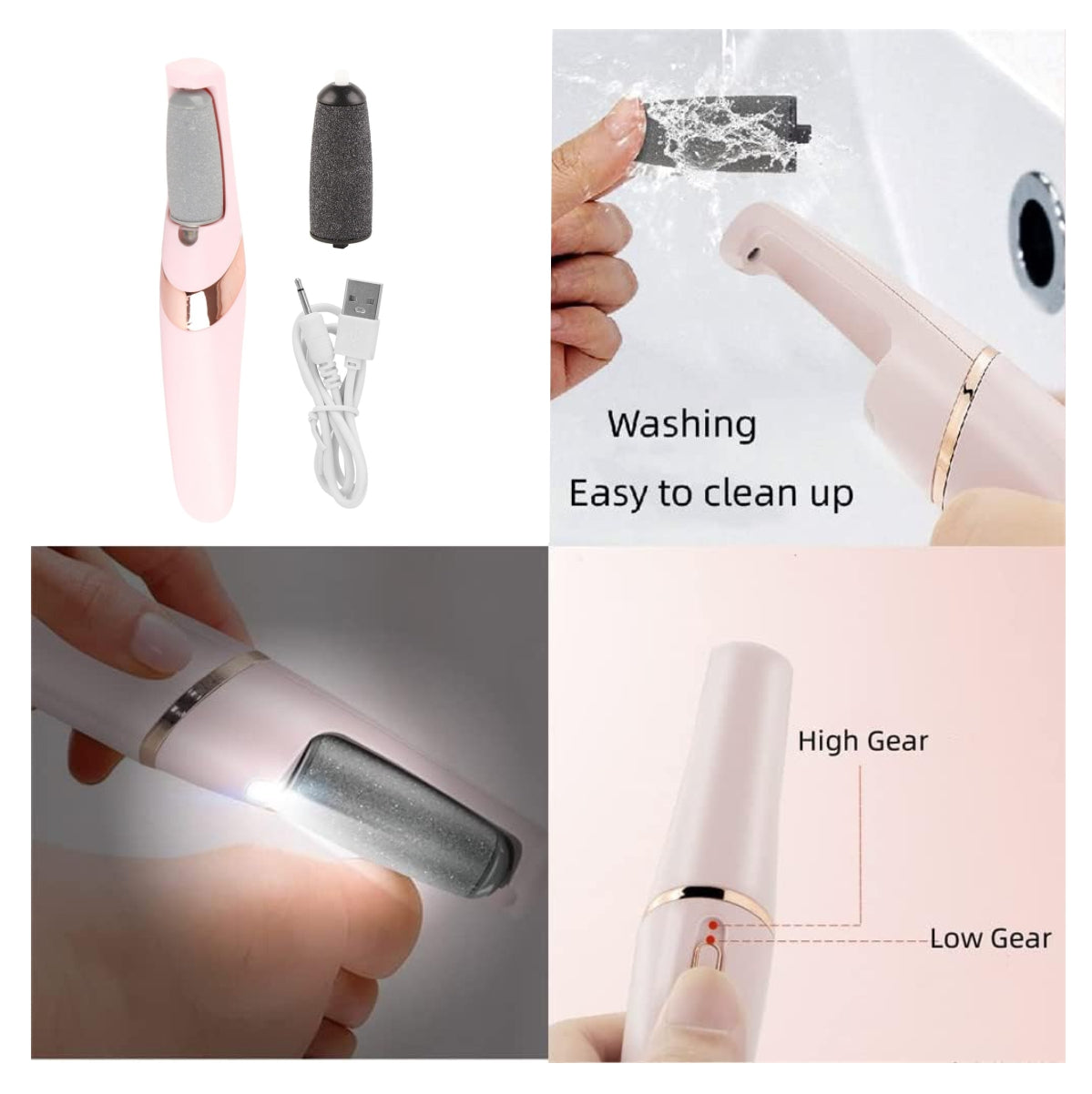 Removedor Lima Quita Callos Electrico